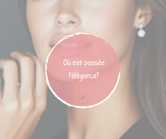 Où est passée l’élégance?