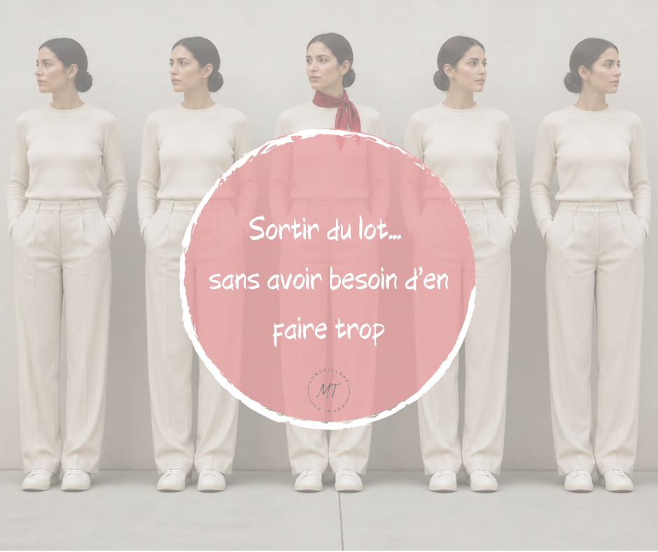 Sortir du lot… sans avoir besoin d’en faire trop