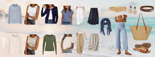 Capsule estivale pour teint froid ou chaud!